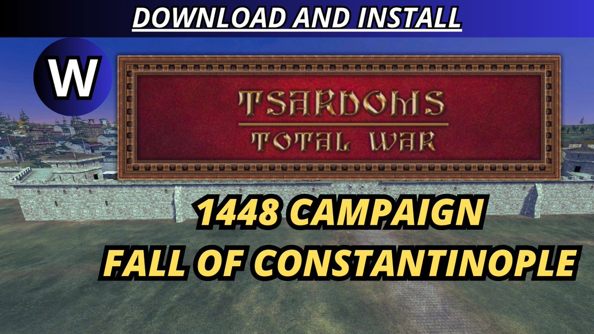 wansawer's tweet photo. My new video. This time it is about Tsardoms 1448 Campaign - Fall of Constantinople.
https://t.co/gJmlOSlZzD
#YouTube, #YouTubers, #ContentCreators, #youtubecommunity, #totalwar, #medieval2totalwar, #StrategyGames, #PCGaming, #gamingcommunity, #tsardomstotalwar, #tsardoms https://t.co/1b8BfgWh3a