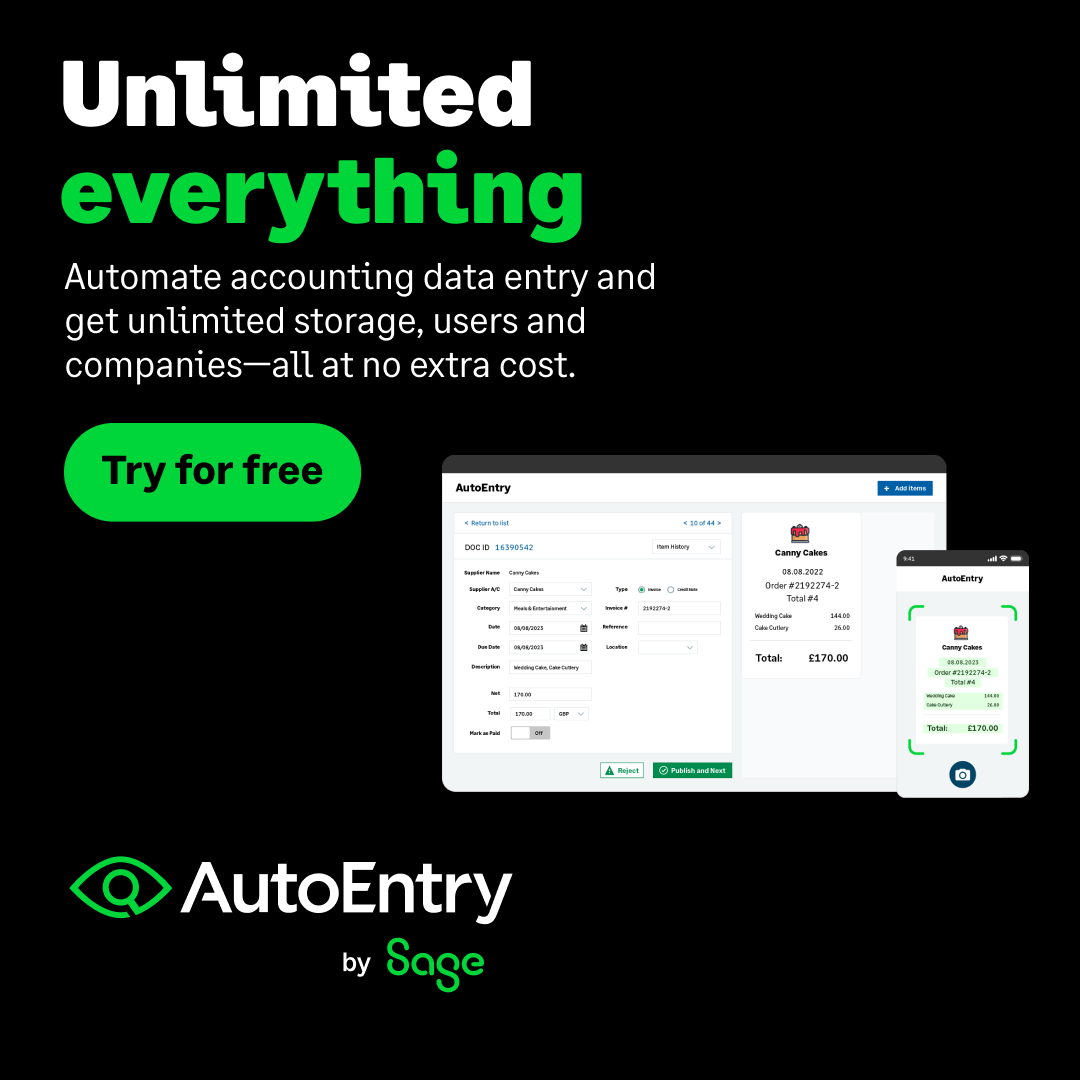 xumagazine's tweet image. With @AutoEntry you get unlimited users, client companies and cloud storage—at no extra cost! 
Sign up for a trial, and scan 25 invoices or receipts for free!

Interested? Sign up for your free trial today 👉 data.autoentry.com/?utm_source=xu…

#offer #autoentry