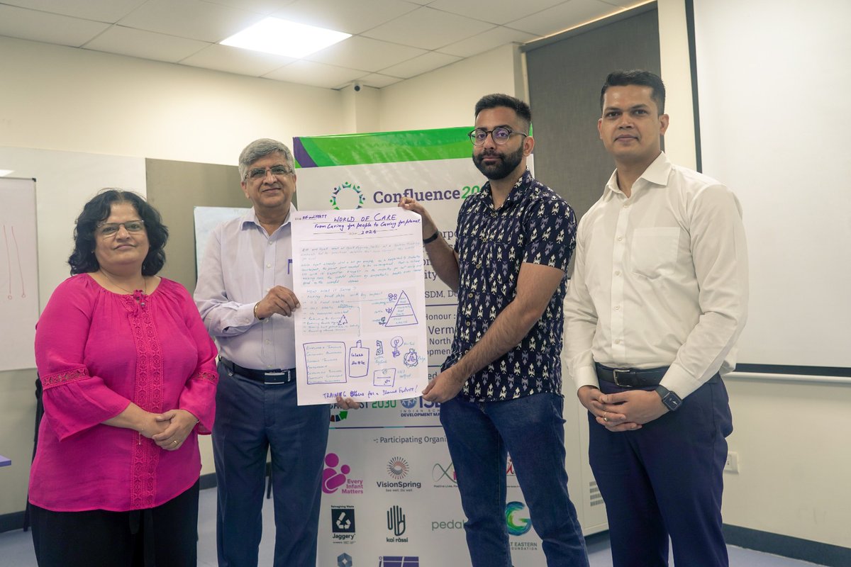 RISEInfinityF's tweet image. 🌟 "Confluence 2023": Catalyst 2030, ISDM, Fields of View unite for SDGs. 🚀🌍

📅 On June 16th, 22 minds converged in Delhi-NCR, sparking change. Special Guest Mr. Vikas Verma shared his corporate development journey, underlining SDGs as our guide.
#Confluence2023 #SDGGoals