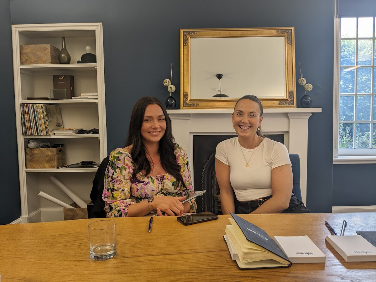 InvernessChambr's tweet photo. Lovely catch-up with Lauren and Fiona from @dynamcreative at their beautiful (and dog friendly!) Farmhouse HQ!  Great to celebrate their Employee Ownership news, and hear about exciting projects they've been working on - thanks for having us! ✨

#InvernessChamber #ICmembers https://t.co/Jev29puhs2
