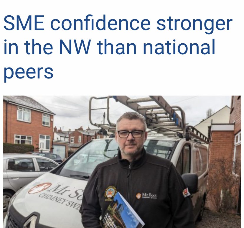 “Over half of all small firms expect to grow in the next year - confidence in the North West is more pronounced than the national average”

thebusinessdesk.com/northwest/news… <a href="/FSBManchester/">Robert Downes</a>