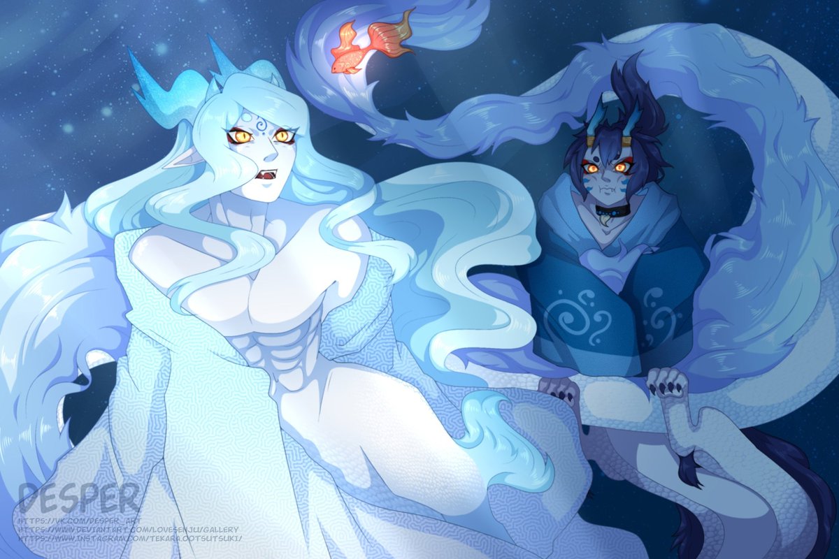 #kny #kimetsunoyaiba 
#muzan #kaigaku

Арт к ивенту в ролевой конференции.