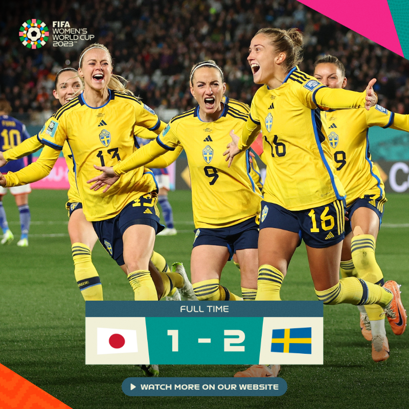 FIFAWWC's tweet photo. That's the name of the game. 🇸🇪

@SvenskFotboll | #FIFAWWC