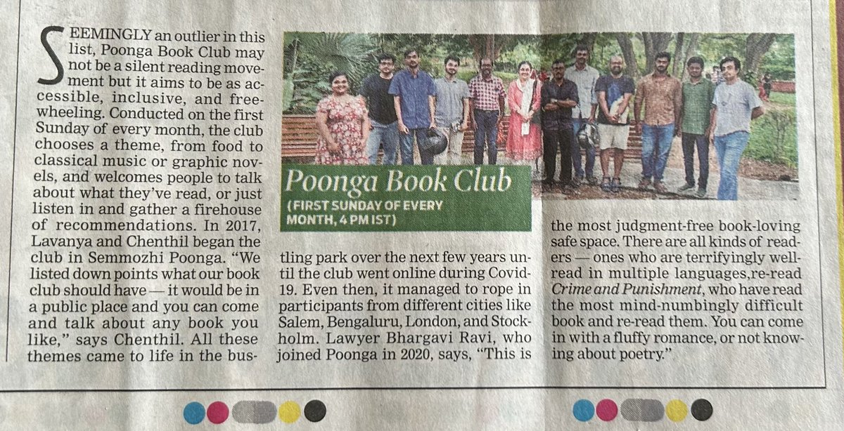 Poonga Book Club tweet media