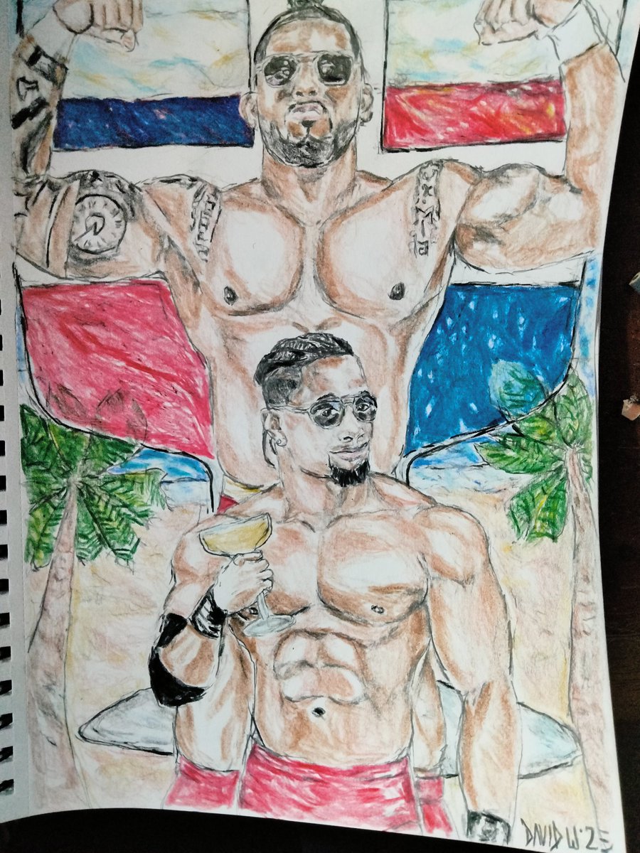 DavidWindhamJr1's tweet photo. The Tony's : Tony Layenda & Toné Bennett
@TonyLeyenda8 @BeenIt_Bennett
Drawing Paper 12 in x 9 in
#TheTonys #FighttPro #IndyWrestling #davidwindham #INFLAMEWorks #illustration #Composition #Wrestling https://t.co/Sk5Og5UI9s