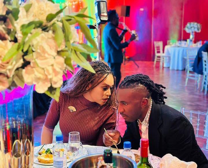 AdvoBarryRoux's tweet photo. Pearl Thusi With a Fake Prophet Con Artist https://t.co/QkHbK6auBA
