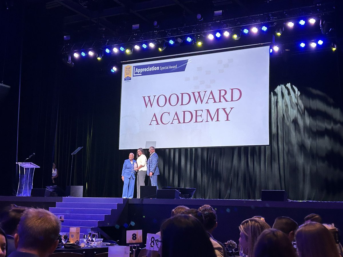 CFreer1994's tweet photo. Congratulations @WoodwardAcademy! Recognized once again as a Top Work Place by the @ajc finishing #3 and receiving the APPRECIATION special award for all companies for employees feeling appreciated. @WAPresident #AJCTOP175 @CocaColaRoxy https://t.co/VFQdq1Ktdh