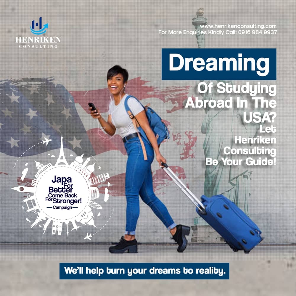 Henriken_Consul's tweet photo. "🌍 Dreaming of studying abroad? Let Henriken Consulting be your guide to making it happen! Join our 'JAPA for Better:campaign and turn aspirations into achievements. Contact us at 0916-984-9937 to embark on your transformative journey. 🎓✈️ #HenrikenConsulting #JAPAforBetter https://t.co/dapO8CGP3f