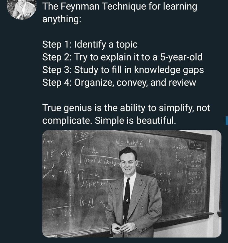 janahjean's tweet image. #feynmantechnique  #learning #simplify #education #knowledge