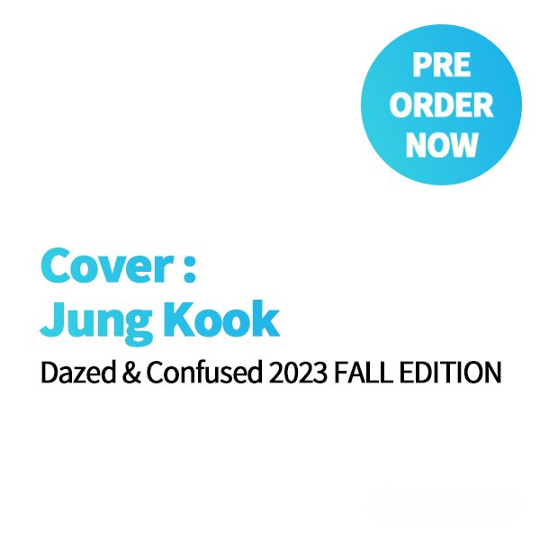 MMMSHOP125's tweet photo. Interest check ‼️

DAZED &amp; CONFUSED 2023 FALL EDITION - JUNGKOOK COVER

I think this is going to be a BLIND COVER. Parang surprise kung ano yung cover ganern. 🤣

Price range: ₱1150 - ₱1250

Anyone interested? https://t.co/6mp20ThzEa