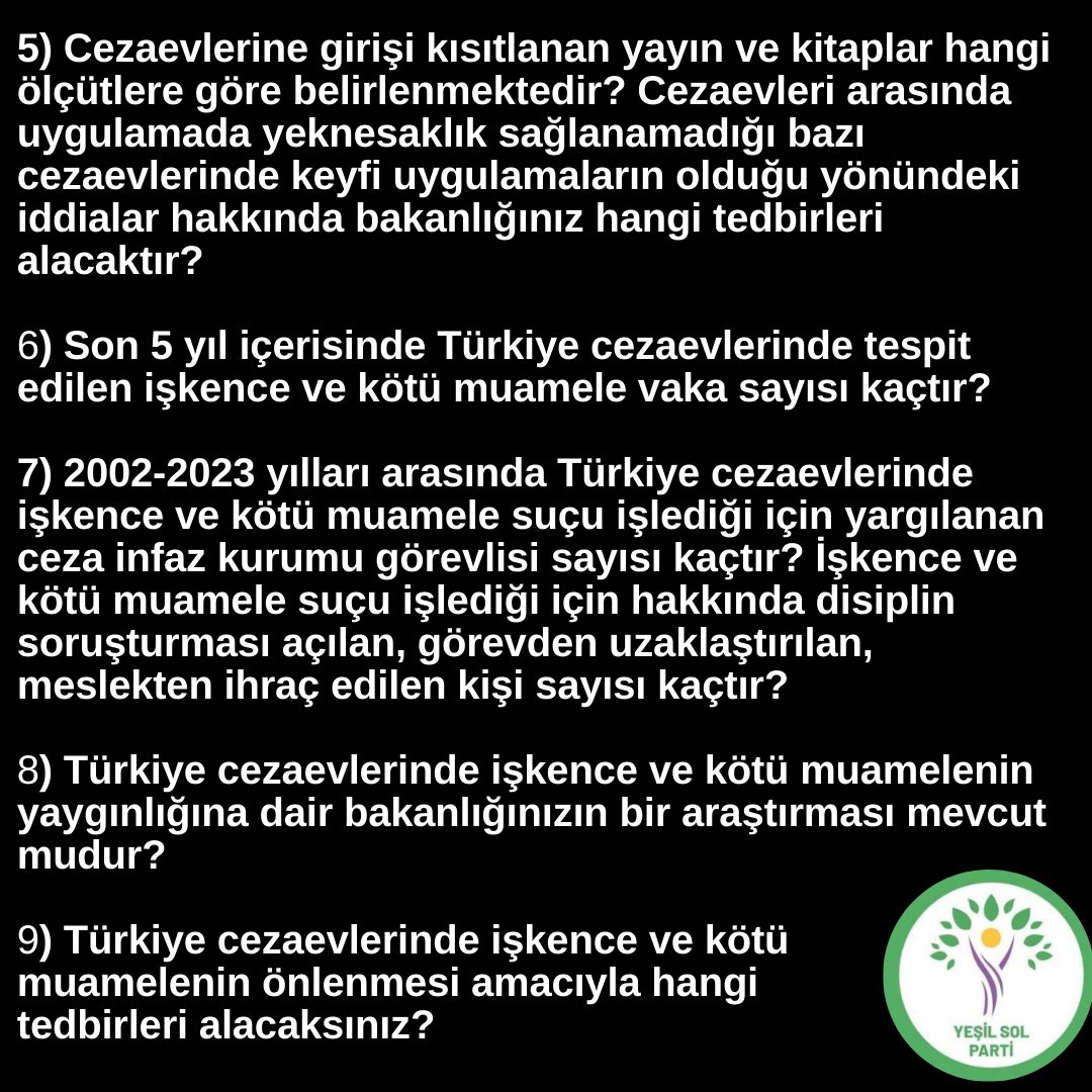 mahmutdindarvan's tweet photo. #Sağlık hakları için revir talebinde bulunan tutuklu ve hükümlülere ağız içi arama, #çıplakarama ve benzeri insanlık onuruna aykırı durumlar dayatılıyor. 

Cezaevleri arasında keyfi uygulama farklılıkları mevcut!

#EskişehirHTipi cezaevi ihlallerini TBMM Gündemine taşıdık. https://t.co/TXuxcY6MKT