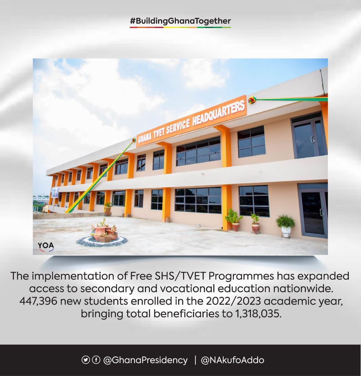 BesiabaAM25's tweet image. #BuildingGhanaTogether #PossibleTogether