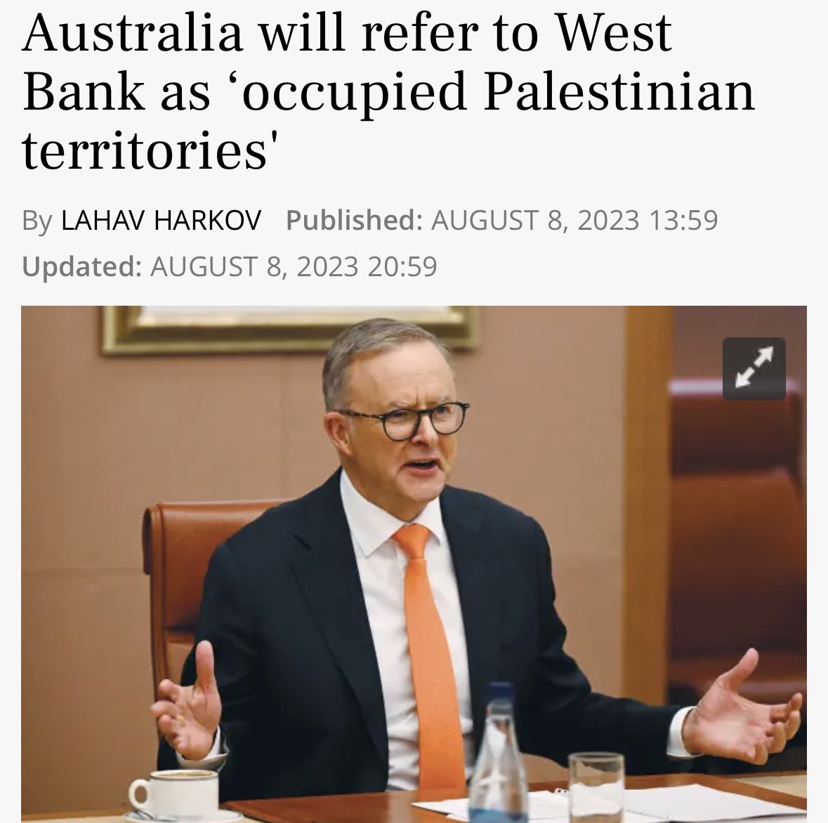 It’s quite absurd that Australia thinks they’re entitled to define what is and isn’t Israel. Where Jews are, or are not allowed to live. The Jewish people and our state do not take marching orders from Australia (esp given their historical treatment of their indigenous…