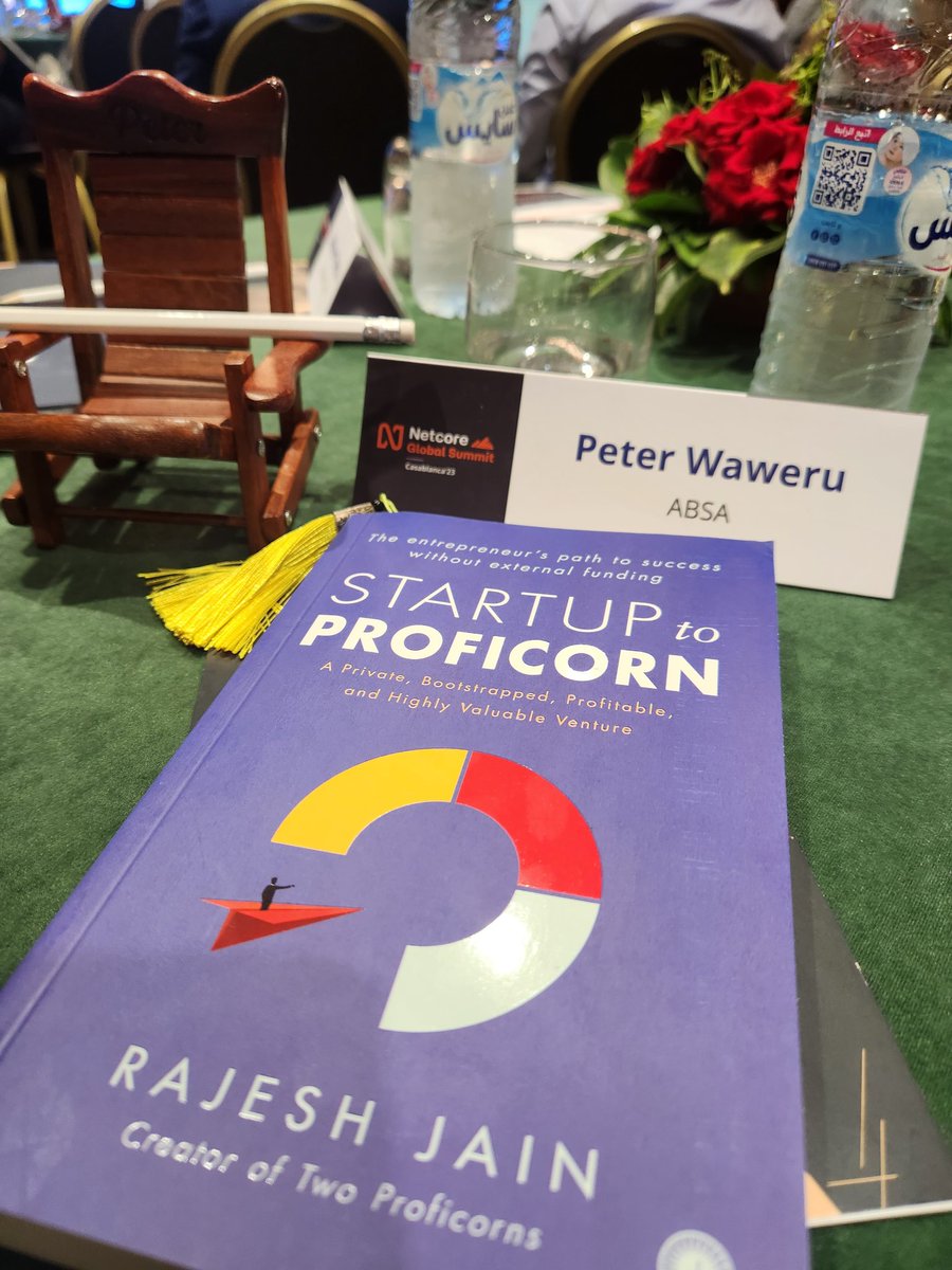 What a kick-off to #NetcoreMarketingGlobalSummit2023 . Conversation on Proficorn mindset - grab the book if you can