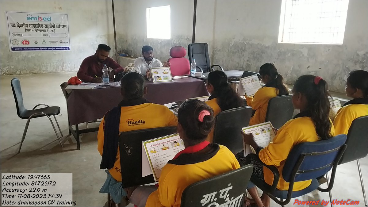 एक दिवसीय सामुदायिक सहयोगी प्रशिक्षण में मलेरिया डेगूं बिमारियों के बारे जानकारी दिया गया | गाँव -दहीकोगा जिला -कोडांगाव दिनाँक 11/08/023
#Embed2EndMalaria
<a href="/sksomya/">Som Sharma</a> 
<a href="/Avdheshsingh_/">Avdhesh Singh</a> 
<a href="/Azadfhindia/">Azad Yadav</a>