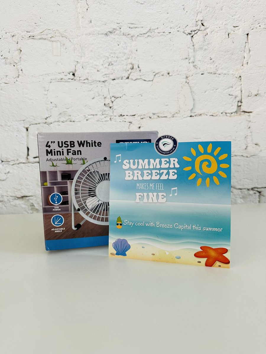 Fantastic bit of marketing by <a href="/breezecapital1/">breezecapital</a>. This will definitely come in handy today in this weather - thank you! 😊☀️
