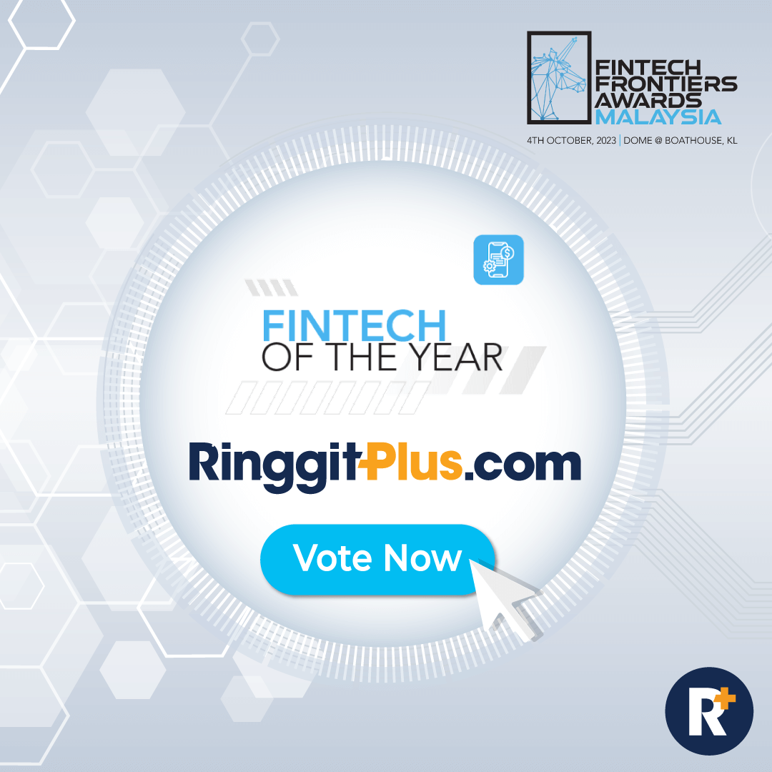 RinggitPlus's tweet photo. RinggitPlus is proud to be nominated for โFintech Of The Yearโ in the first ever Fintech Frontiers Awards! ๐ Cast your vote here: https://t.co/2vZKC0NVV7
#FintechAwards #VoteNow #RinggitPlus #Fintech https://t.co/TL7azo8af8