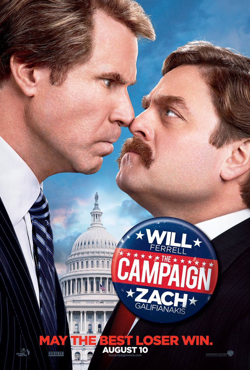FilmNewsNos's tweet photo. 🎬MOVIE HISTORY: 11 years ago today, August 10, 2012, the movie ‘The Campaign’ opened in theaters!
#WillFerrell #ZachGalifianakis #JasonSudeikis @DylanMcDermott #KatherineLaNasa @barahsaker #JohnLithgow #DanAykroyd #BrianCox #BillySlaughter #TarynTerrell #JoshLawson #JohnGoodman https://t.co/rNuMWvgKyK