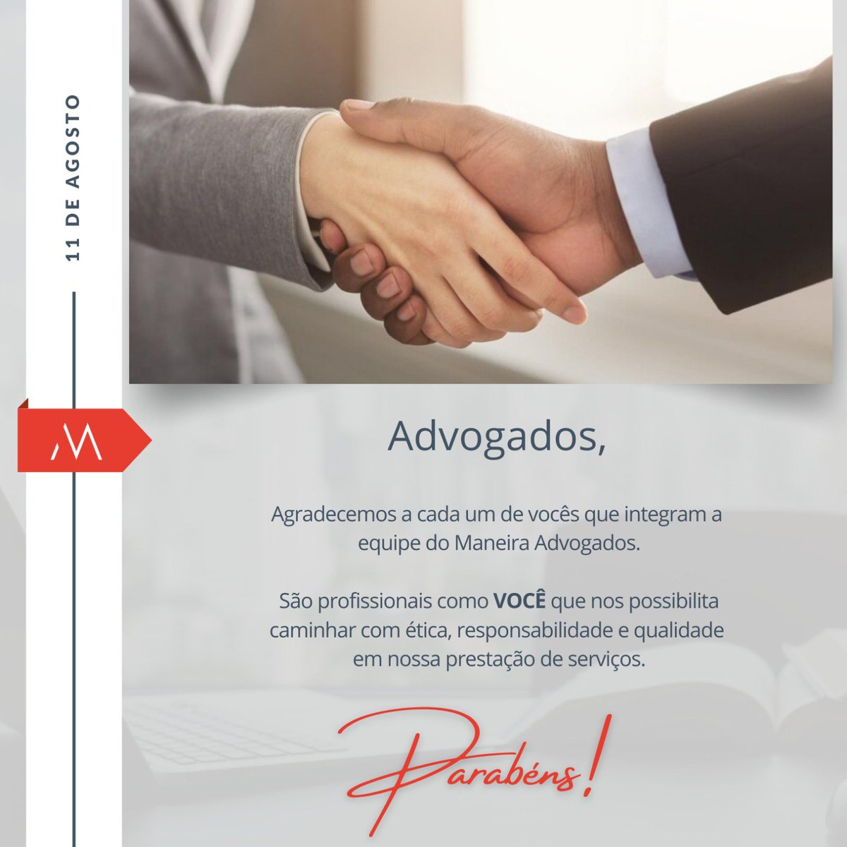 maneira_adv's tweet photo. Feliz Dia do Advogado!

#maneiraadvogados #diadoadvogado https://t.co/AWgOpZixNP