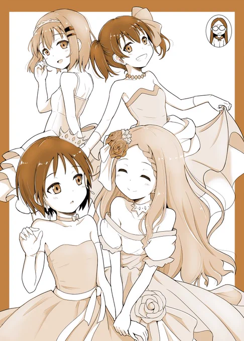 ここなちゃんの誕生日であり僕の誕生日であり! おめでとうこなちゃあああああああああ いつか色塗りたいです。  #ヤマノススメ #青羽ここな生誕祭2023