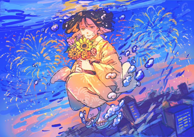 「花火」のTwitter画像/イラスト(新着｜RT&Fav:50)｜5ページ目