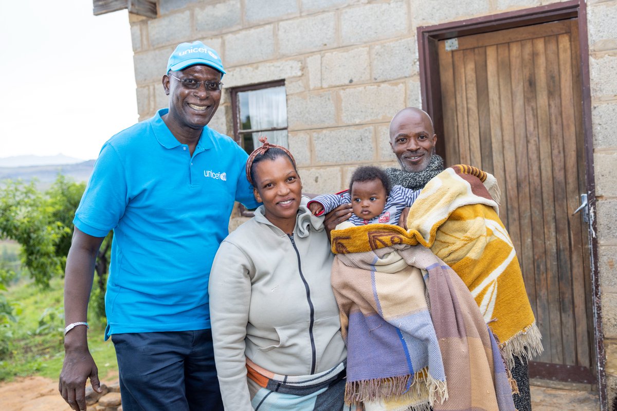 DeepakBhas's tweet photo. Thank you! @MohamedFall for your leadership in supporting the children in #lesotho  East&amp;South #Africa and across the world. A warm welcome to @EvaUNICEF at @UNICEF_ESARO @UNICEFAfrica https://t.co/iEesaAwJPL