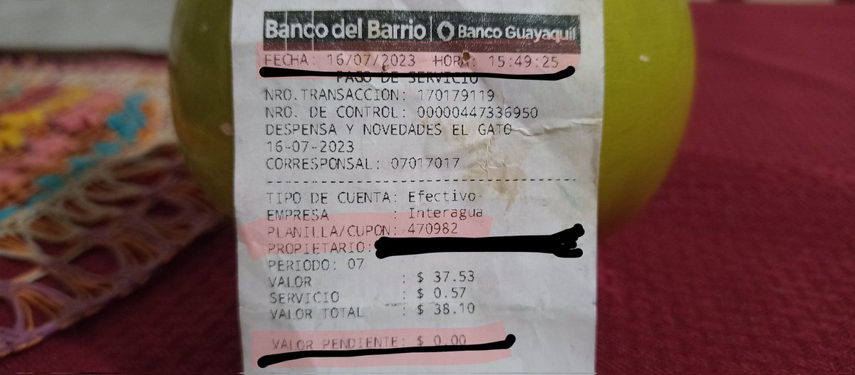 marcoxtulio's tweet photo. Señores @interagua por favor, hace tres días cortaron el agua en mi casa, y NUNCA EXISTIÓ deuda. EXIJO que INMEDIATAMENTE vengan a reconectar. Y espero que no haya ningún recargo por corte o reconexión por una falla de ustedes. Adjunto comprobante https://t.co/XLA5Z1SV9y