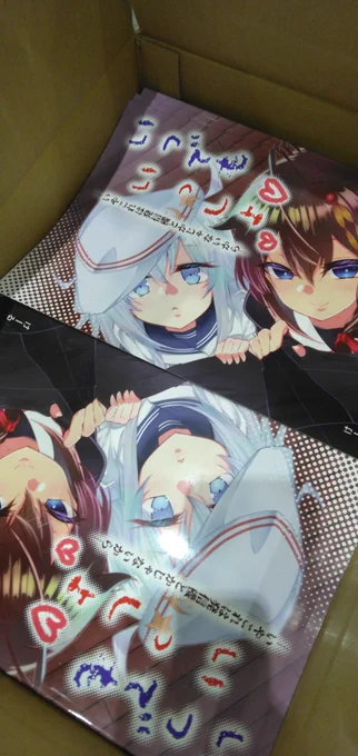 艦これ本もちゃんと来てたので西まで会いに来てくださいまし