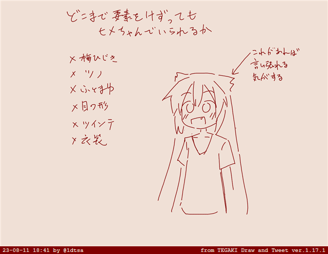 独自研究 #tegaki_dt