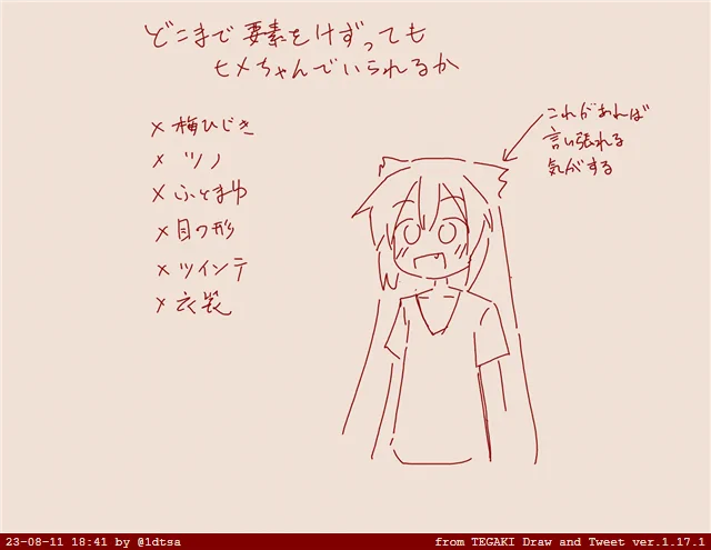 独自研究 #tegaki_dt