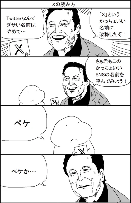 Xの読み方