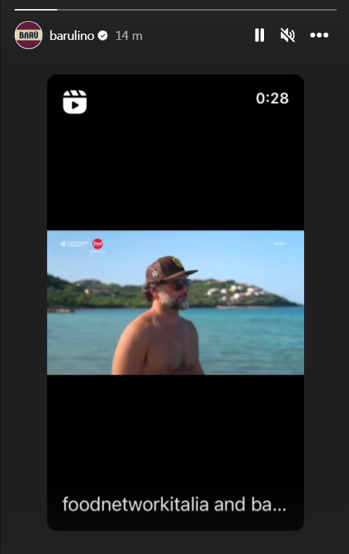 GermanaKlara's tweet photo. Appuntamento da non perdere, dal 18 #Barulino torna in tv su Food Network 
🔥
#Baru
#TeamBaru 
#Bracibeachedition https://t.co/O5tDjWJpV7