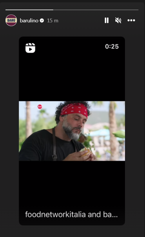 GermanaKlara's tweet photo. Appuntamento da non perdere, dal 18 #Barulino torna in tv su Food Network 
🔥
#Baru
#TeamBaru 
#Bracibeachedition https://t.co/O5tDjWJpV7