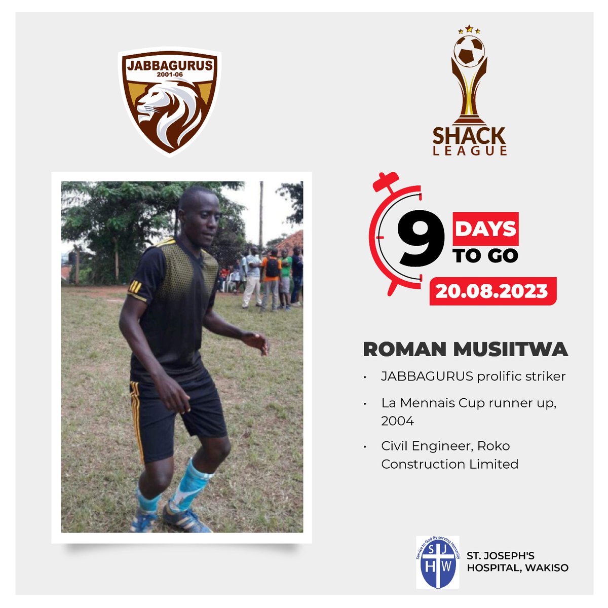 JabbaGurus's tweet photo. Just 9 days to go for the big day. Bring on the @TheShackLeague. Roman, here we go! https://t.co/ALZCUBIeTo