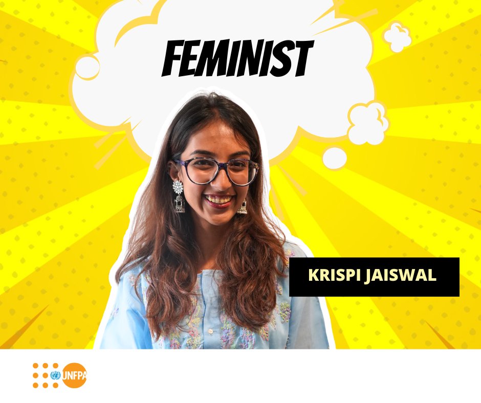 UNFPANepal's tweet photo. Introducing Krispi Raman Jaiswal, an intersectional FEMINIST from Madhesh Province. She is a fervent advocate for human rights, with a strong belief in sexual rights, women's pleasure, and bodily autonomy. https://t.co/jdIucYn7aW