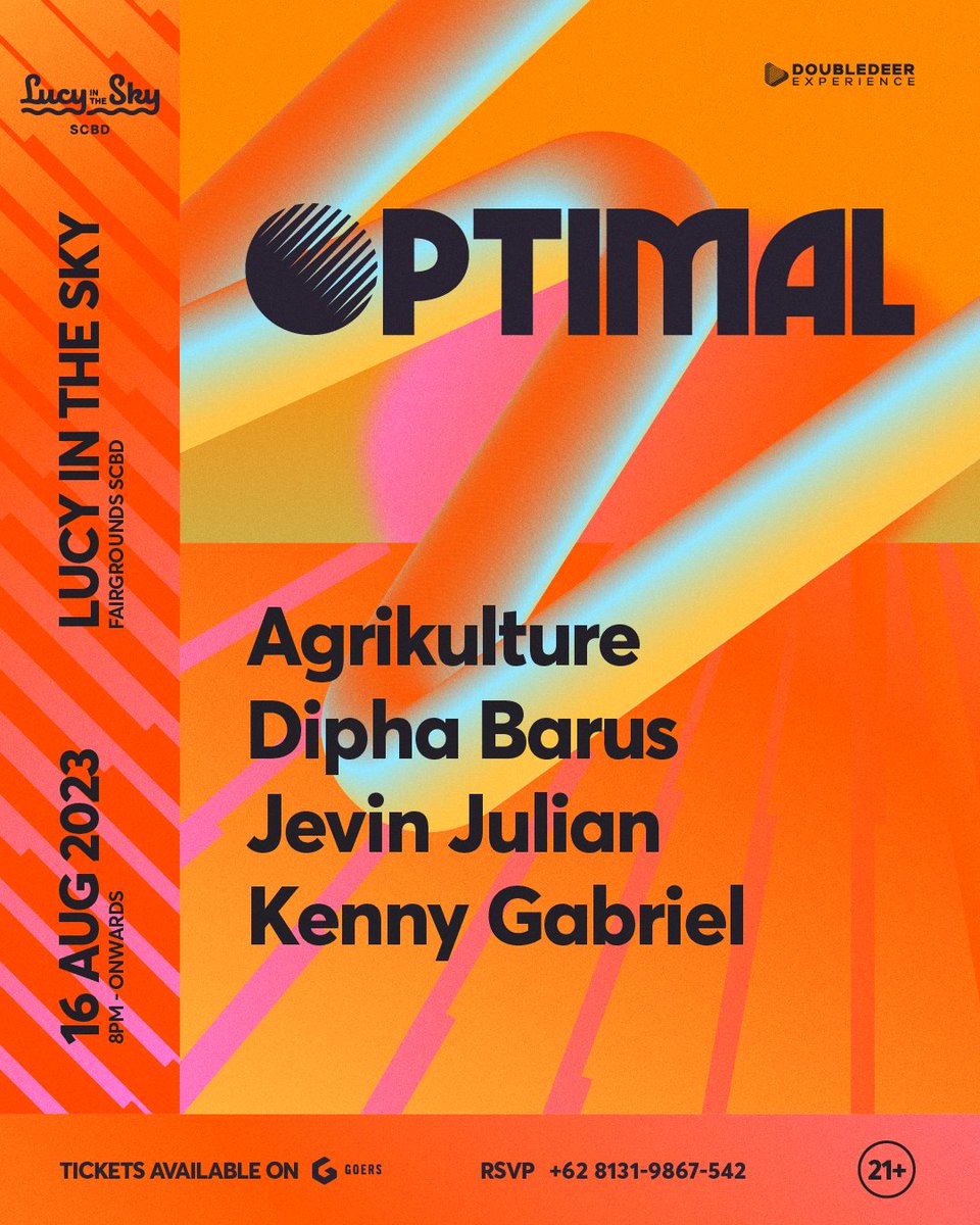 optimal_xp's tweet photo. Book here for tickets &amp; tables
https://t.co/bdzfjwxCAe https://t.co/6oyaeecIdF
