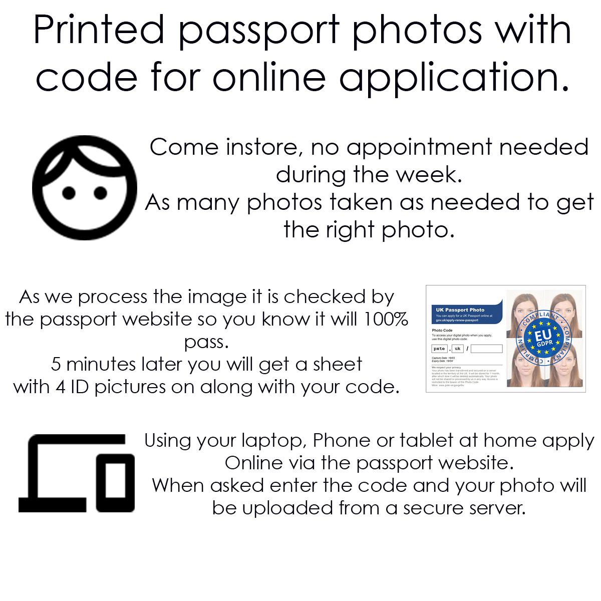 PhotographerMW's tweet photo. #passportphotos 100% guaranteed to pass. #keepitlocal #smallbusiness #consett #thephotoshopconsett #markwilkinsonphotography https://t.co/gmZaNc6xtF