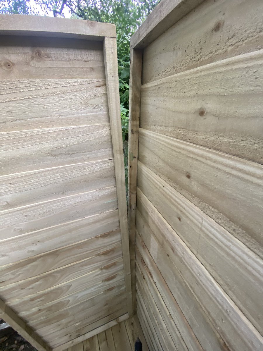 Gotta love a warped new shed 🤯 #forestproducts