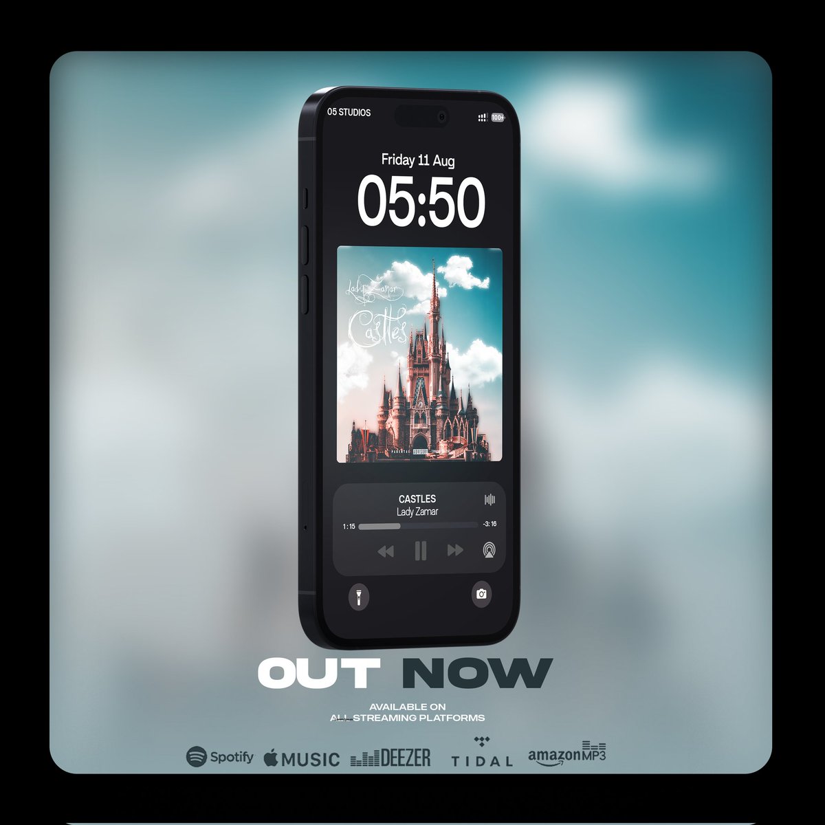 North_Std's tweet photo. Cover Art for @Lady_Zamar - Castles. Design + Promotional media assets concept. 
Design by @North_Std (05STUDIOS) https://t.co/H6B3McKOsx