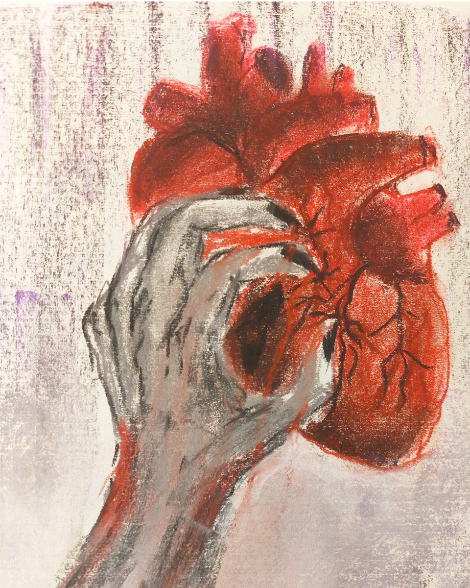 Torna_art's tweet photo. Hi fam❤️

 The piece of the (hearts are alive) collection named (Bloody hands)
Available on @objktcom 

▪︎ Price 4$XTZ
▪︎ Link: https://t.co/rskNtv3RXs https://t.co/uviuxr2TGx