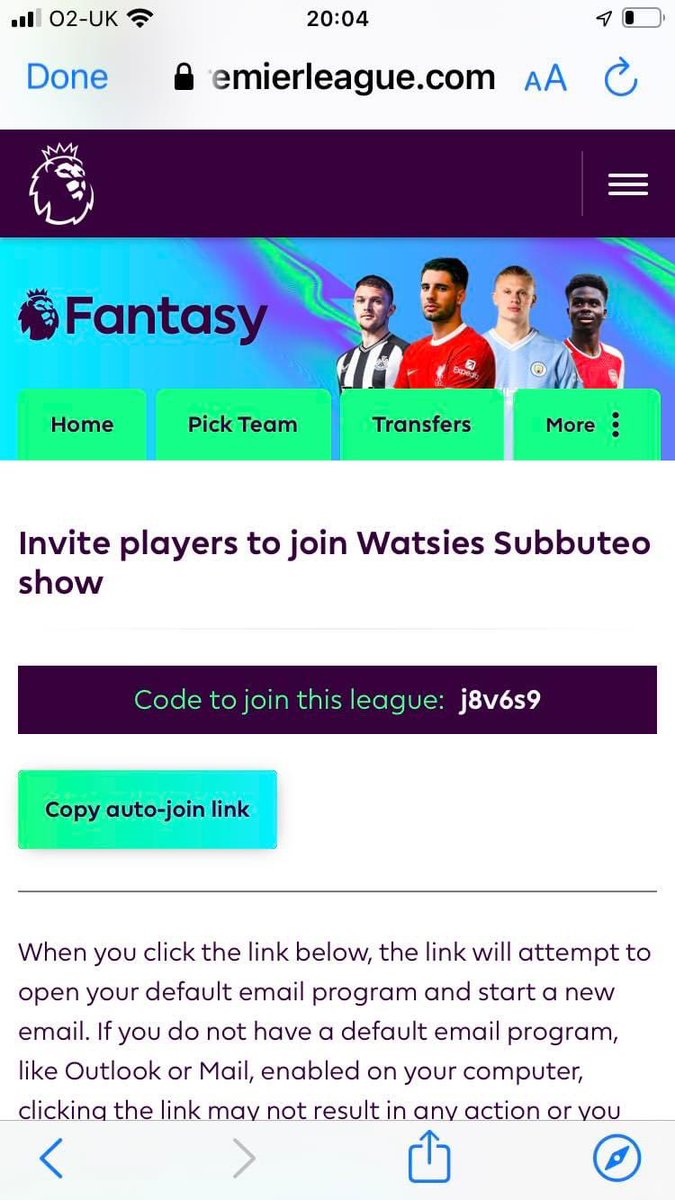 If your a Subbuteo player fan or collector we have a free fantasy football league and we will give away prizes each month for the highest scorers
