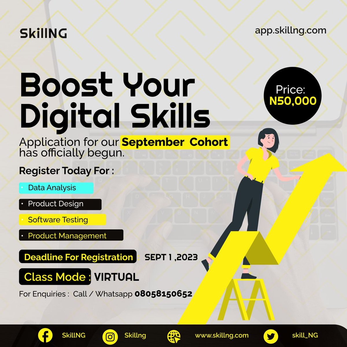 skill_ng's tweet photo. Guess what?
It's Friday Techies π€.
Let's go back to our first stipend as a techie...
Share the amount it is in dollars today!!!
#tgif #fun #weekendvibes #trending #skillng #ibadan #techie https://t.co/ifF3fMwncP