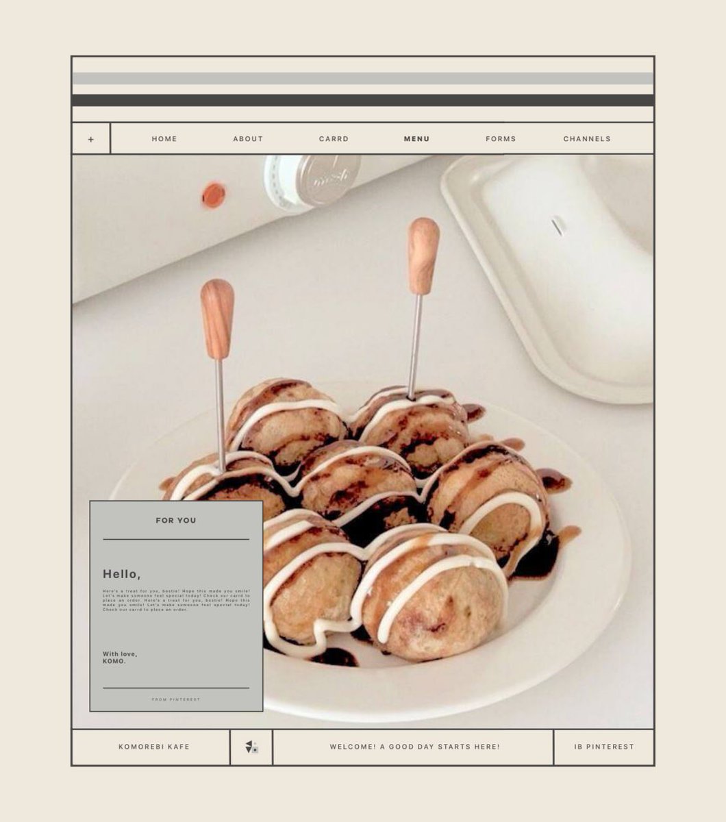 qafeccino's tweet image. ⠀⠀

͏   こもれび   ⌗   KOMO!
   for  you   @loevito
   from   ༝༚   sinta
   ⤥   hi! ito na yung libre ko, enjoy 

⠀⠀