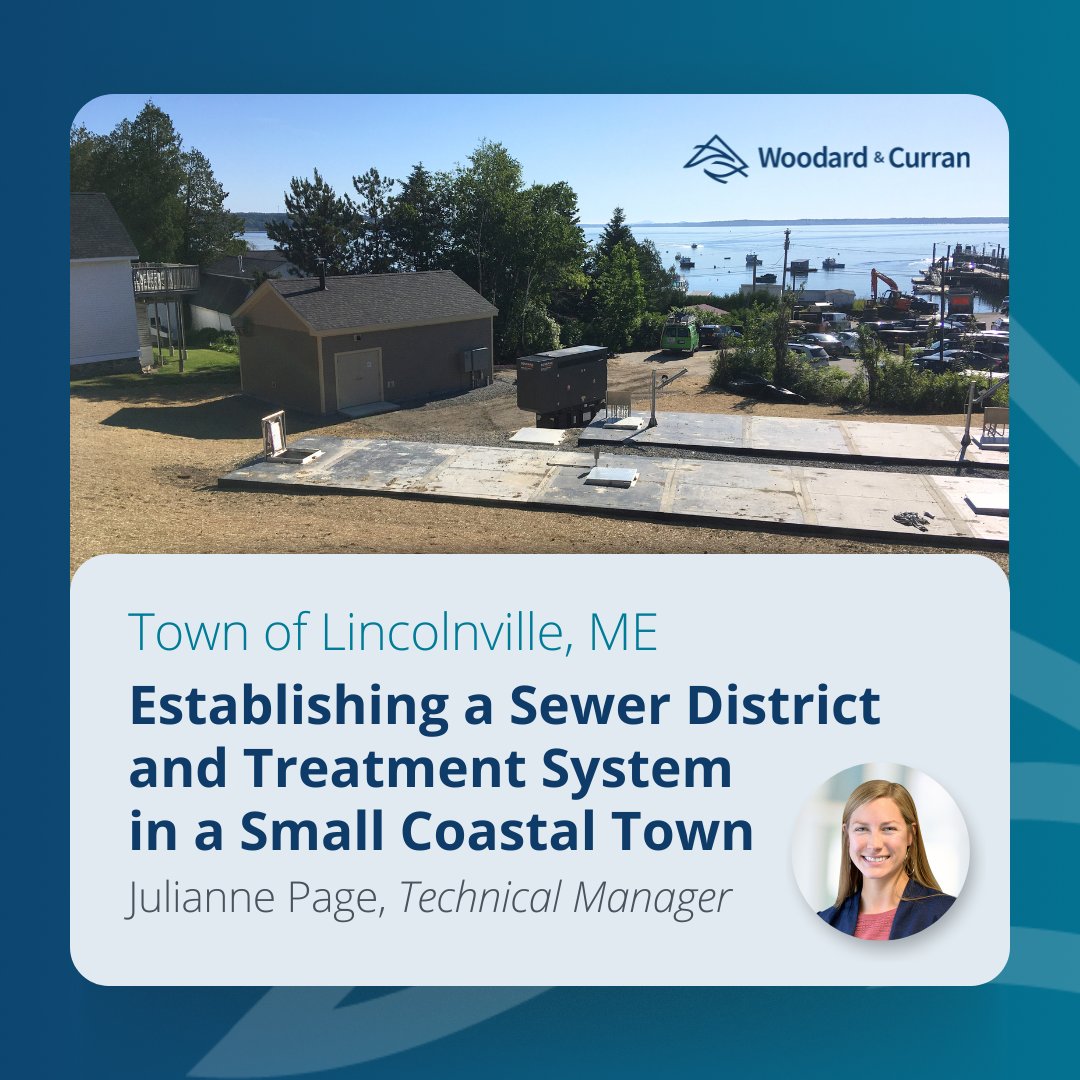 woodardcurran's tweet image. (2/2) Hear from Technical Manager Julianne Page in this article from @WWDMag on how establishing a #sewerdistrict &amp;amp; centralized treatment system reduced pollution, keeping the environment safe &amp;amp; the community healthy. 💧 bit.ly/3KAEqPY #CollectionSystem #Wastewater