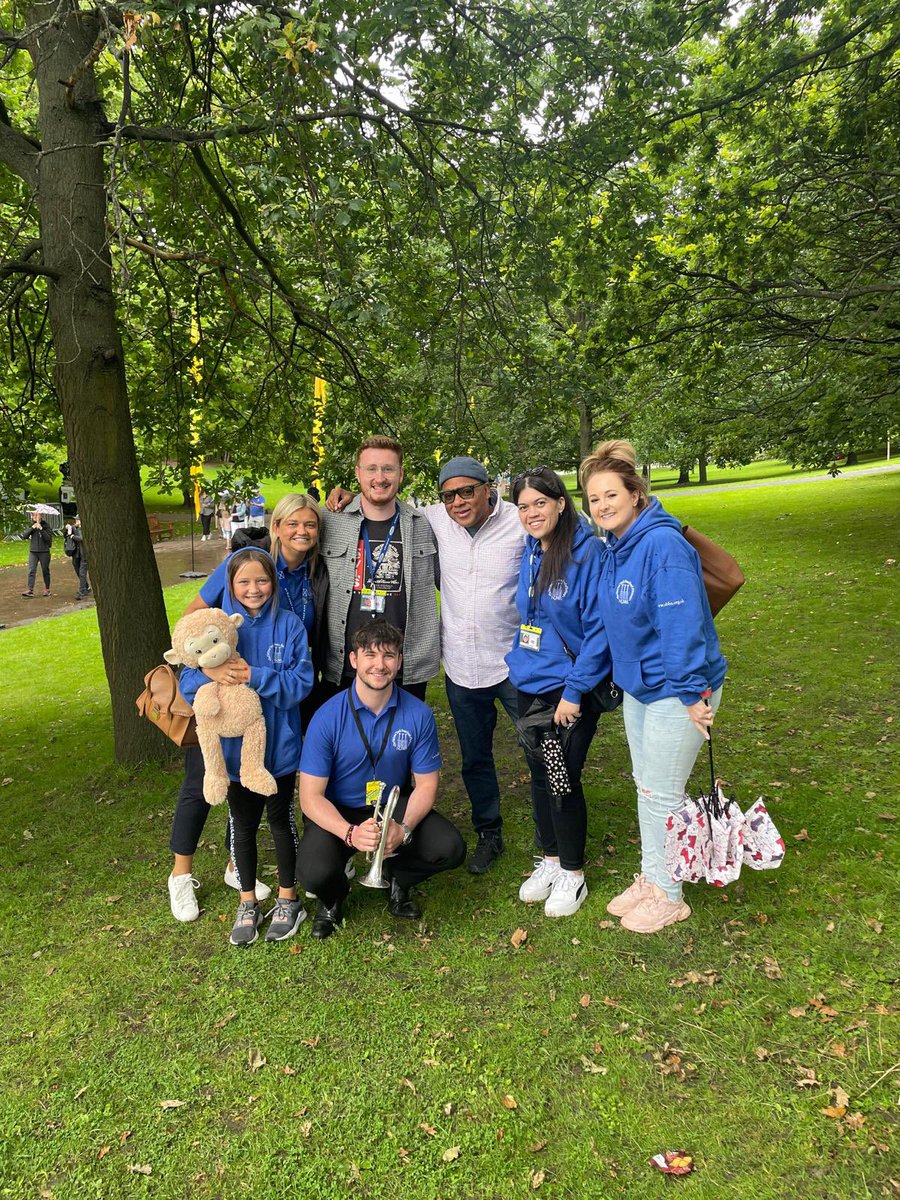 MissBrownMusic's tweet photo. Finally recovered from @NYBBS last week! Fantastic music making, Good Morning Britain appearances, Edinburgh International Festival and meeting Wynton Marsalis. Being a member of the pastoral team always makes me appreciate what everyone did for me as a student 🎺🎶 https://t.co/EadMzGXBFq