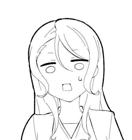 キリッとした顔描いたことない気がしてきた 