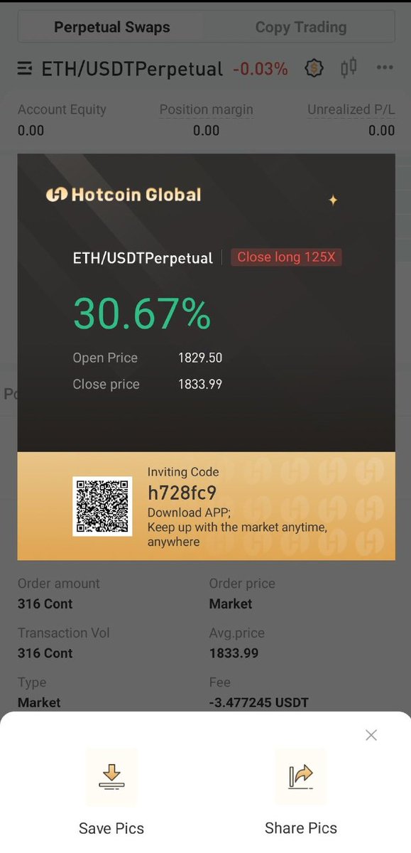 JibonAhmad009's tweet photo. @HotcoinGlobal A very good Exchange in my opinion Exchange

@fihim 
@SunamRahman 
@faruq5505 https://t.co/CqzttsqRj1