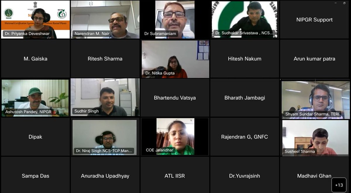 NCS-TCP Management Cell, DBT at NIPGR organized a Webinar. An enriching talk was given by Dr Narendran N. Nair, R&D Lead at Seven Star Fruits Pvt. Ltd., on 'A new paradigm in apple planting materials'. @DBTIndia @DrManojModi1 @AshutoshNIPGR