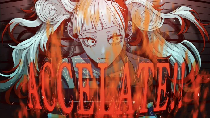 寝不足の神多、惨状 Sumiaさんの新曲「ACCELATE!!」映像担当させて頂きました! ファイアーな目で何卒  #MUGSHOT_VILLAINS