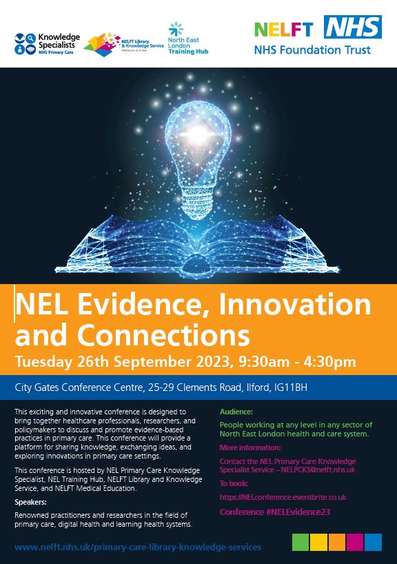 We are excited to announce our upcoming NEL Conference on 26th September!💡 NELconference.eventbrite.co.uk